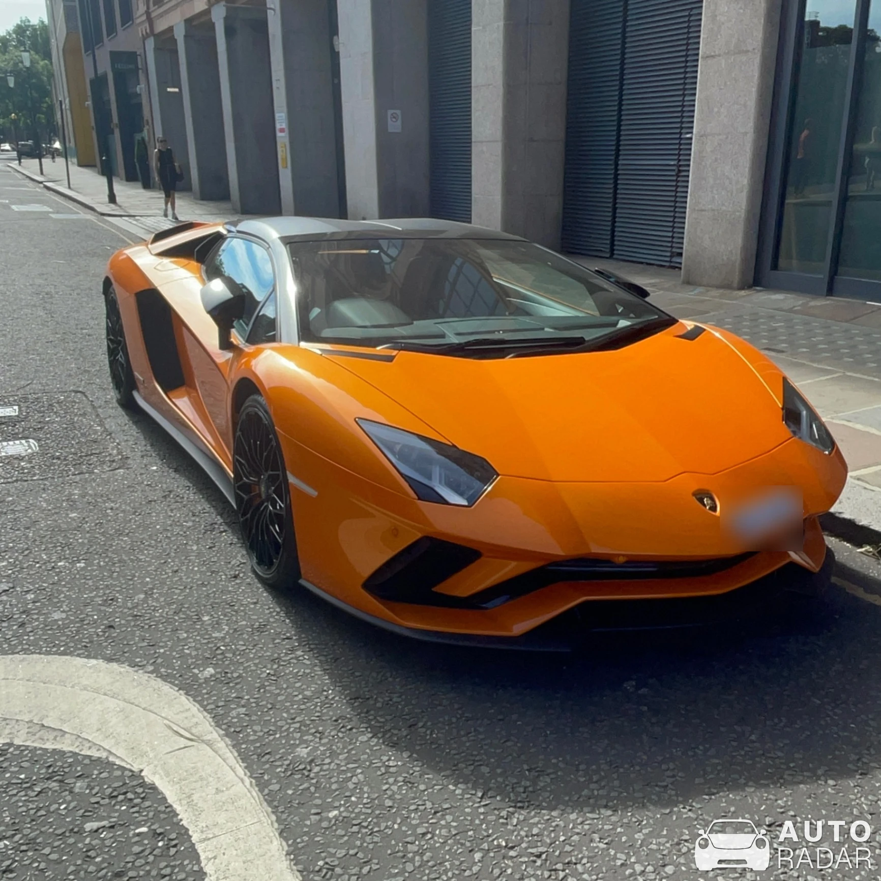 Lamborghini Aventador S Roadster spotted in Greater London, United Kingdom