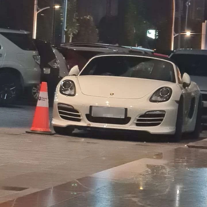 Porsche Boxster (981) spotted in Kota Manado, Indonesia