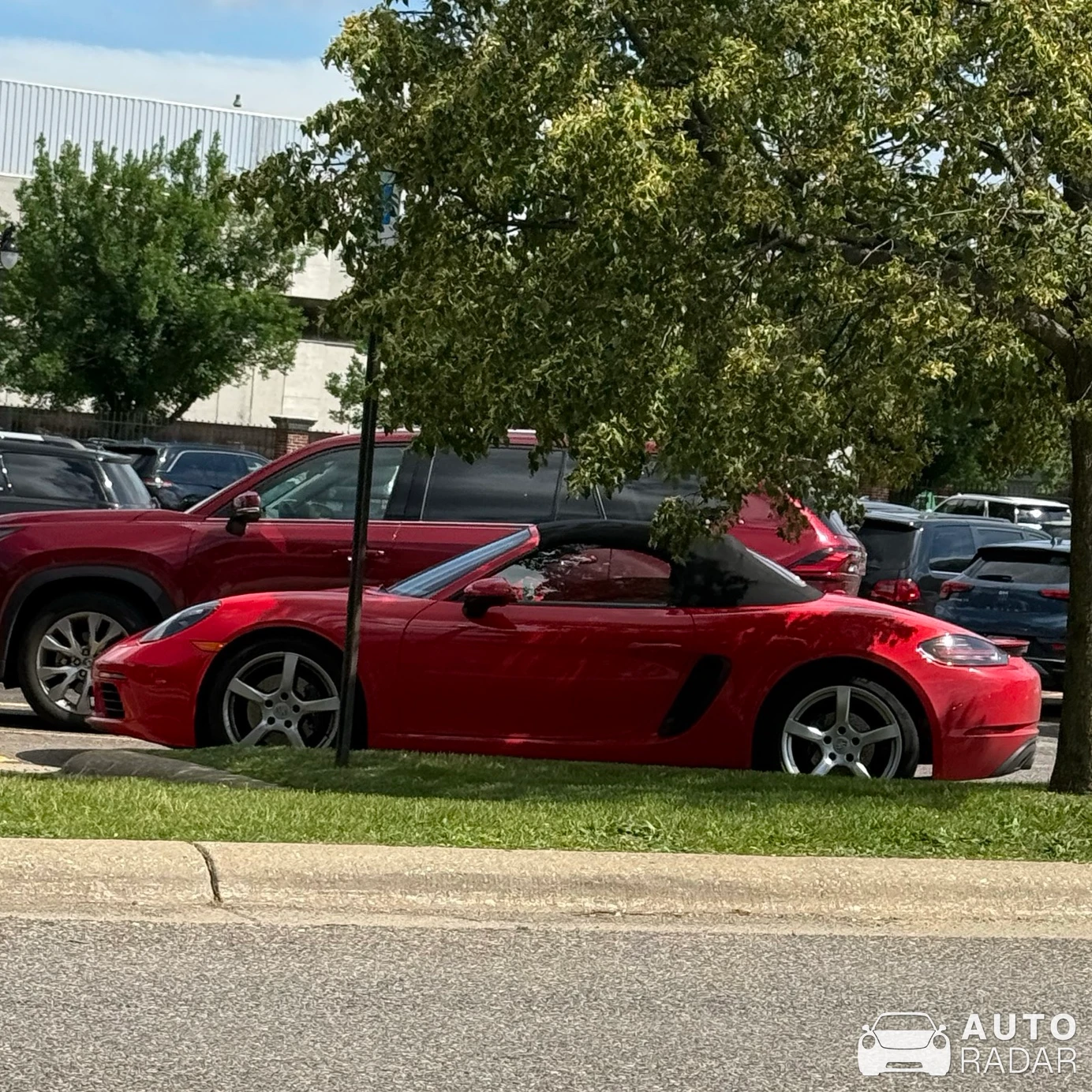 Porsche 718 Boxster spotted in Dearborn