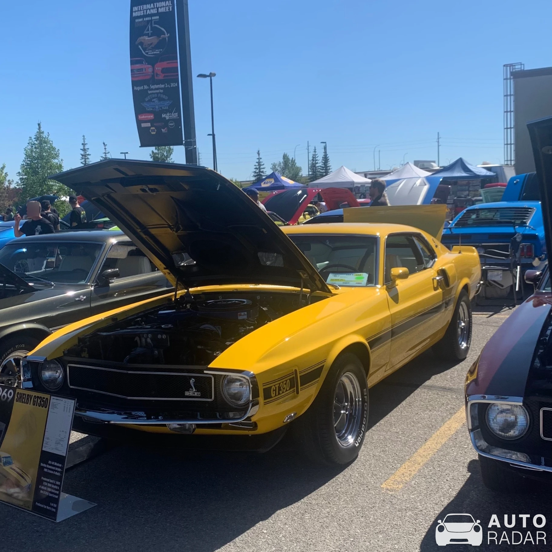 Ford Mustang Mach 1 1969 spotted in Calgary, Canada