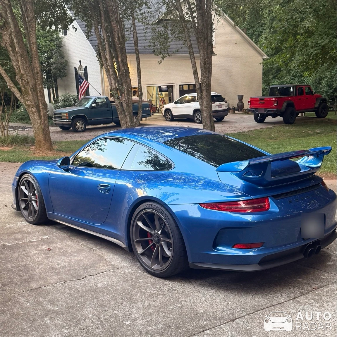 Porsche 991 GT3 MkI spotted in Columbia