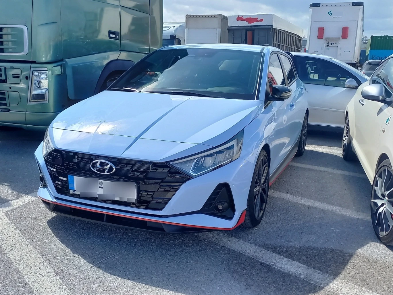 Hyundai i20 N spotted in Ηράκλειο, Ελλάδα
