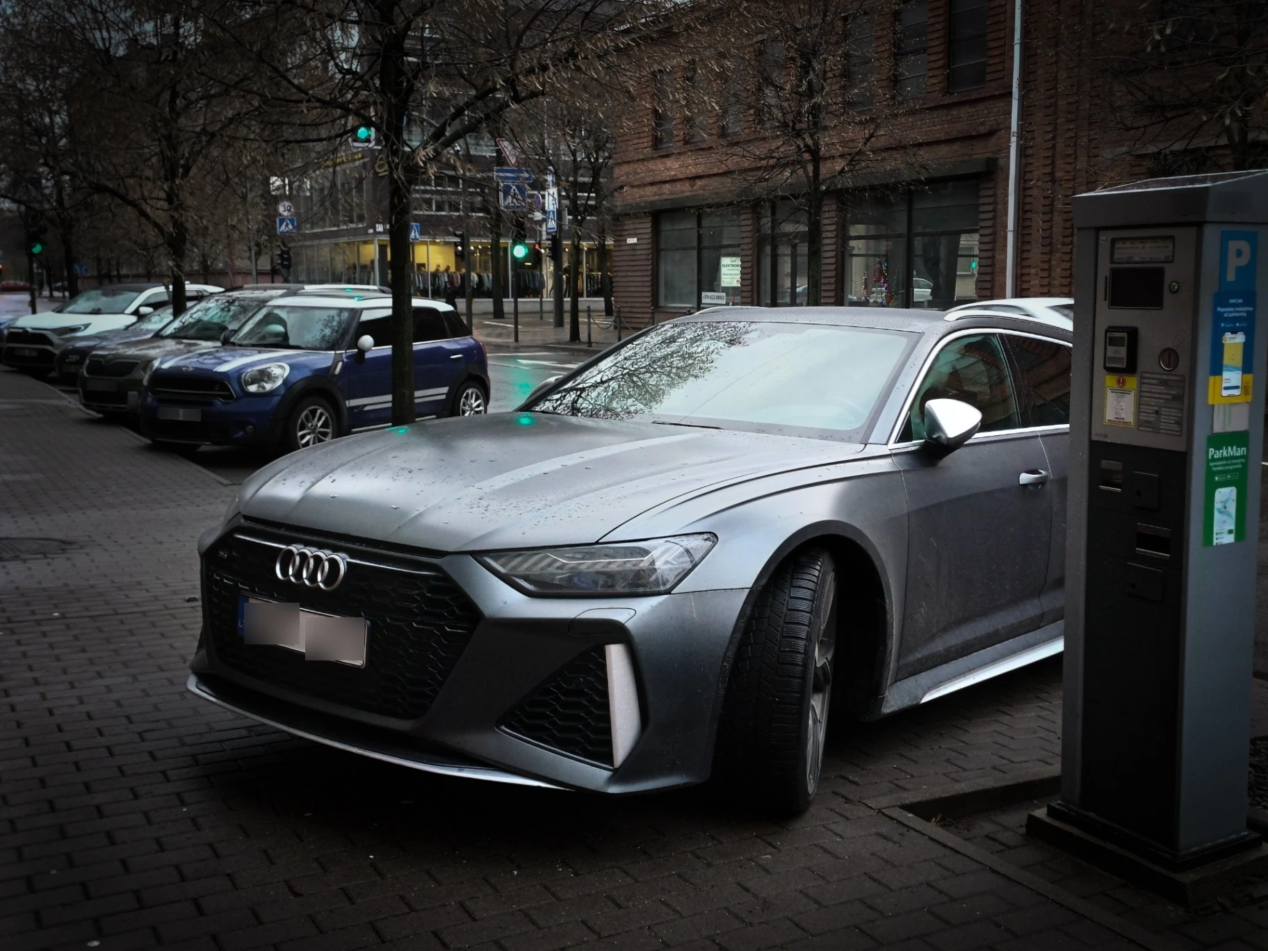 Audi RS6 Avant C8 spotted in Kaunas, Lithuania