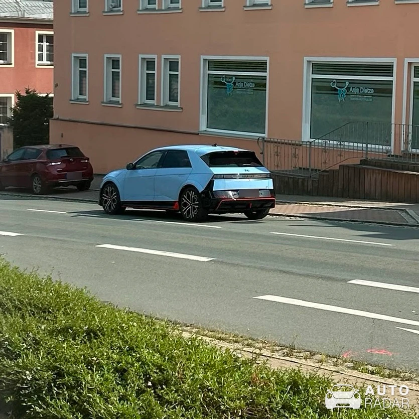 Hyundai Ioniq 5 N spotted in Zwönitz