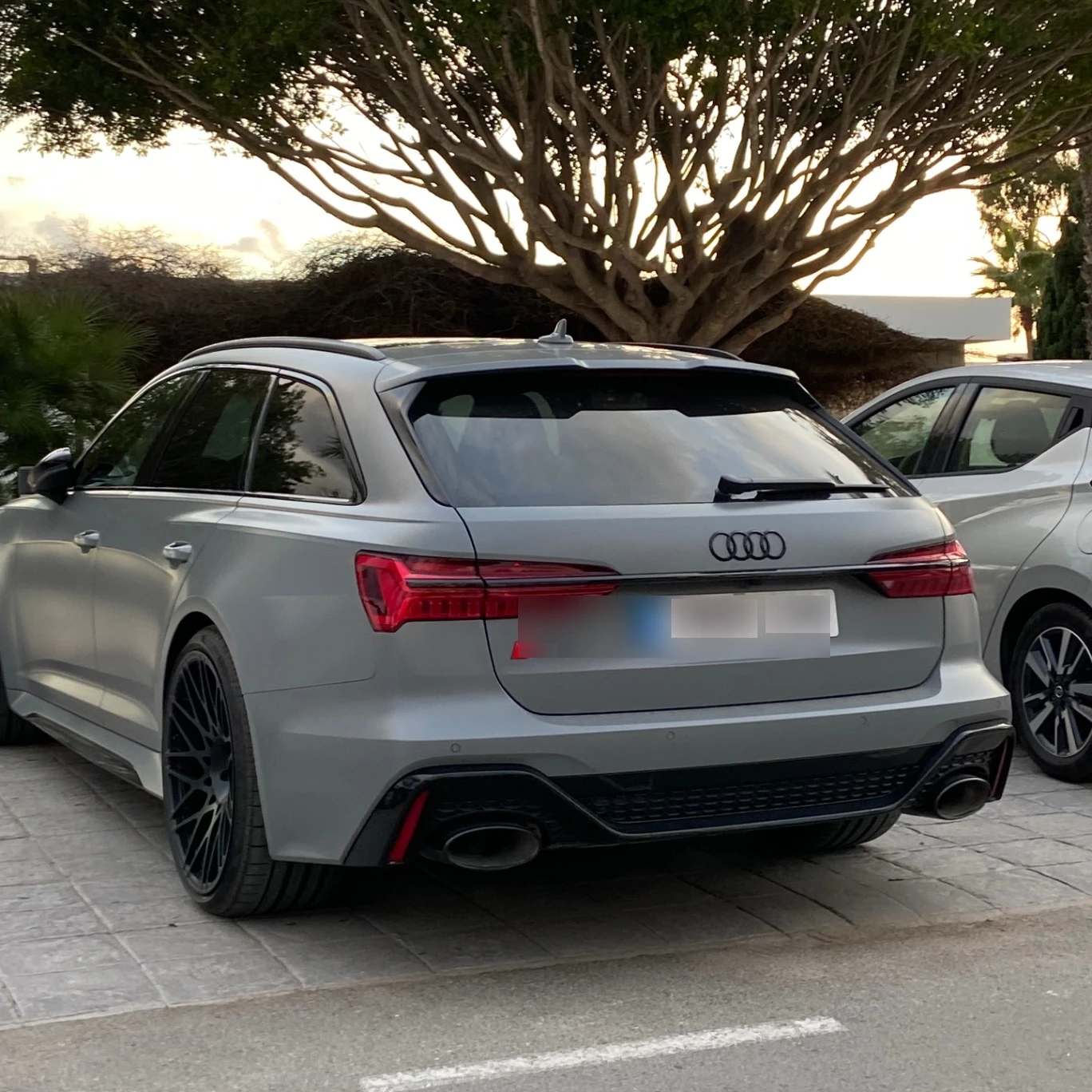 Audi RS6 Avant C8 spotted in Ibiza, Spain