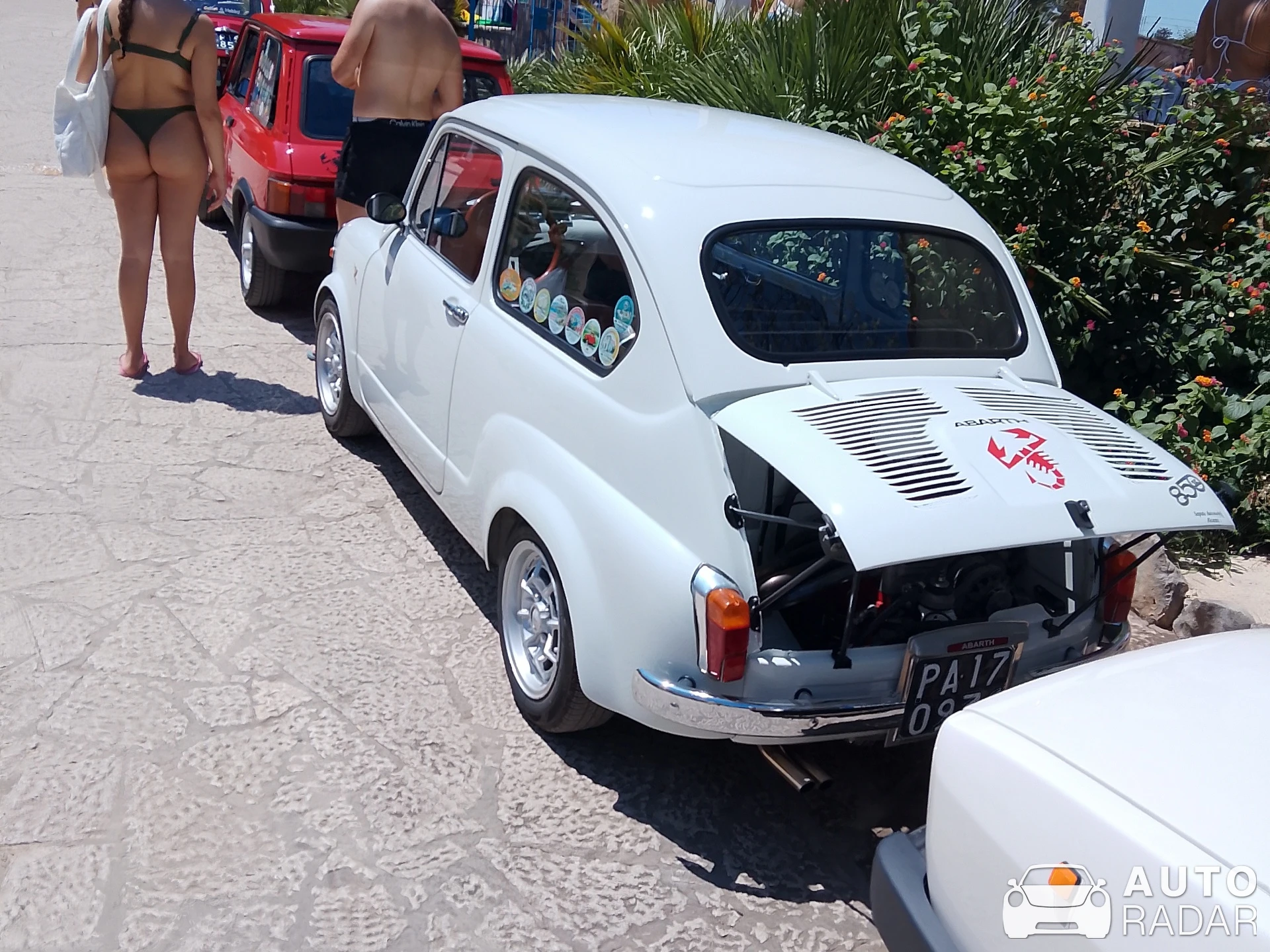 Fiat 850 spotted in San Vito Lo Capo