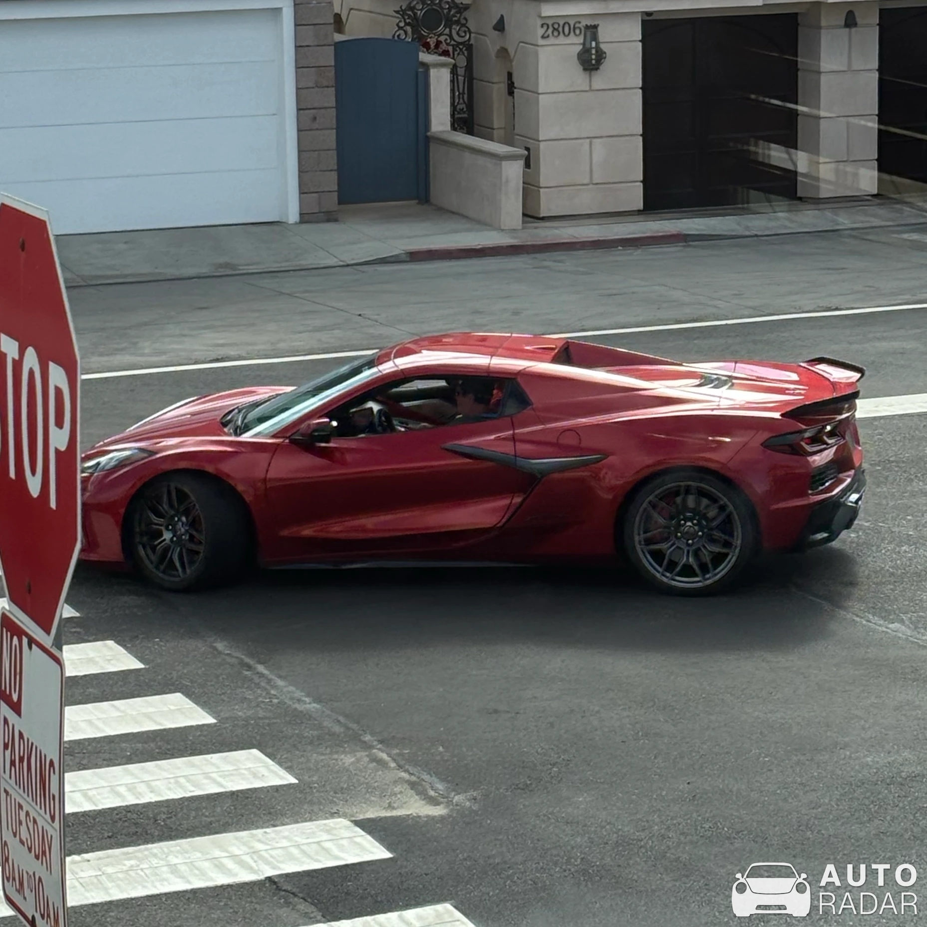 Chevrolet Corvette C8 Z06 Convertible spotted in Hermosa Beach