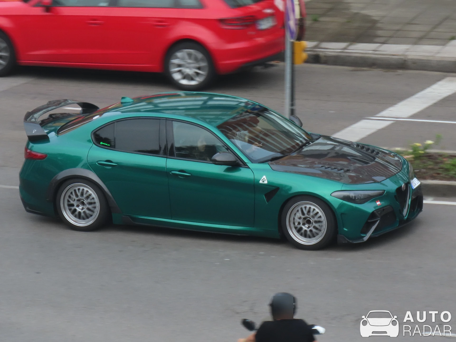 Alfa Romeo Giulia spotted in Gijón