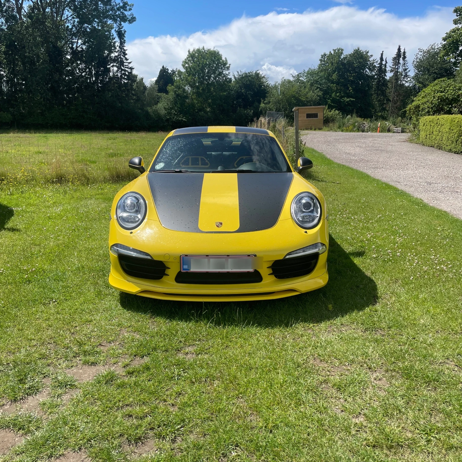 Porsche 991 Carrera 4S MkI spotted in Birkerød, Denmark