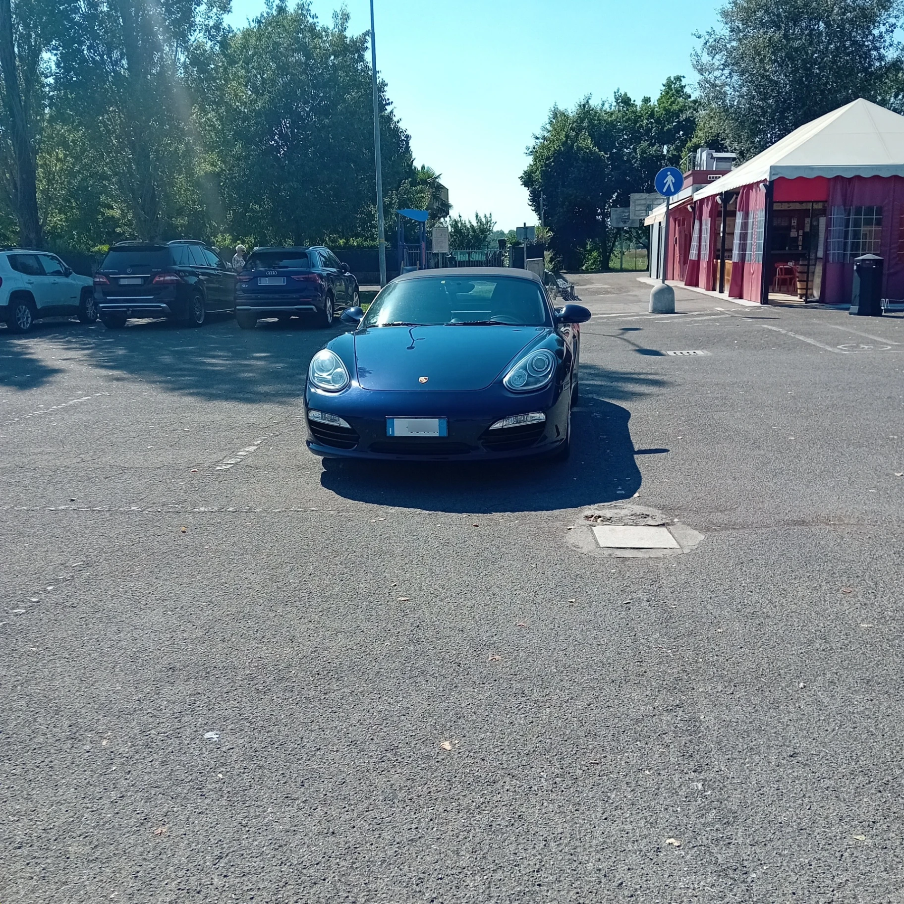 Porsche 987 Boxster spotted in Sala Bolognese, Italy