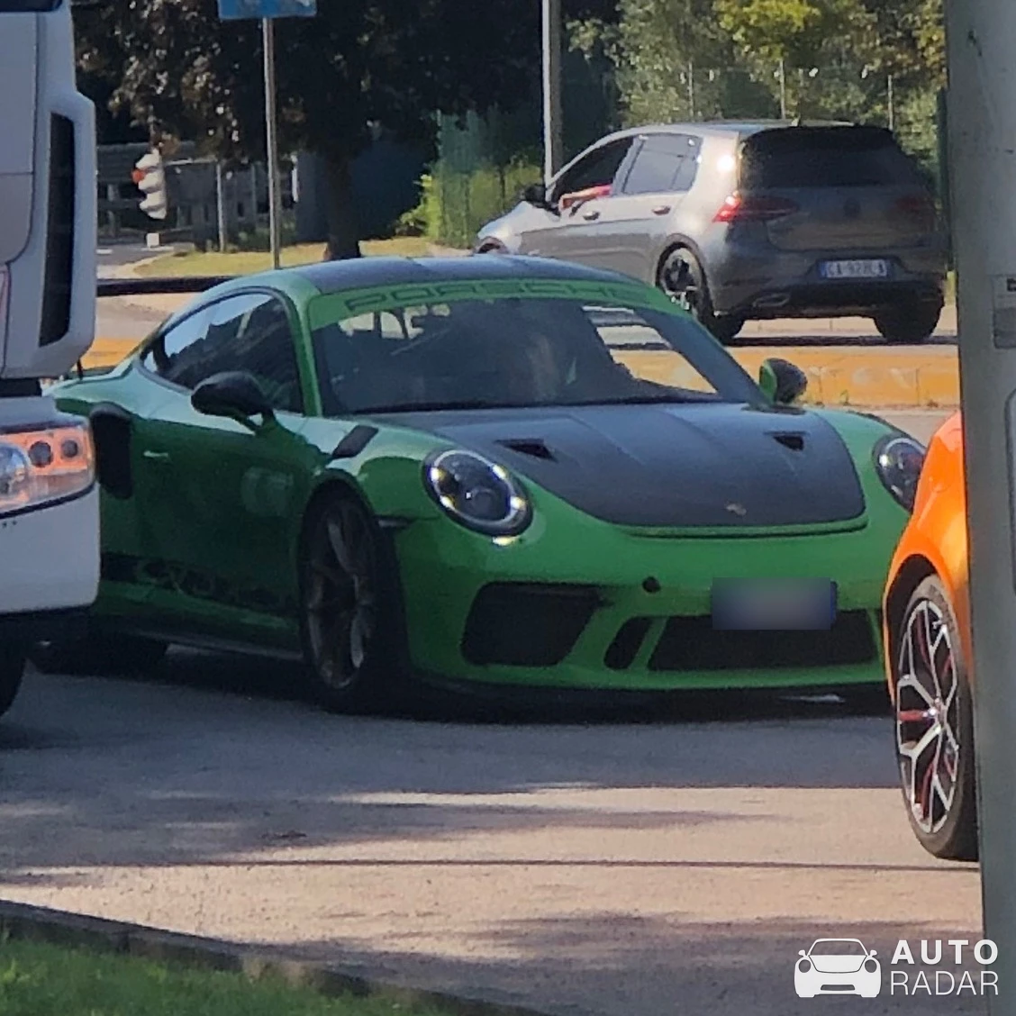 Porsche 991 GT3 RS MkII spotted in Venice, Italy