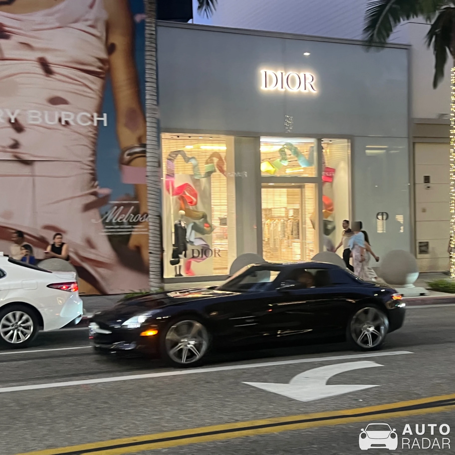 Mercedes-Benz SLS AMG spotted in Beverly Hills, United States