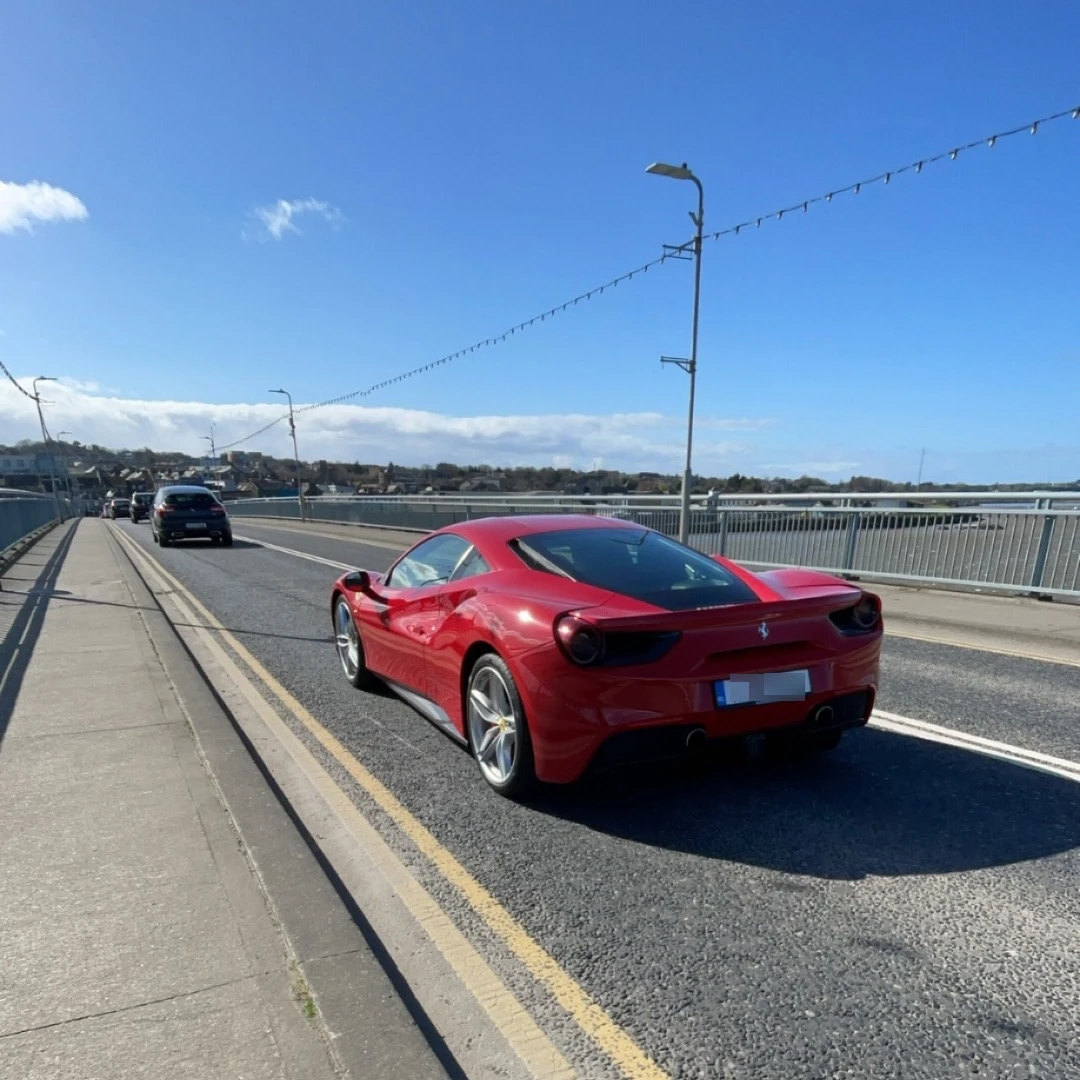 Ferrari 488 GTB spotted in Wexford, Ireland