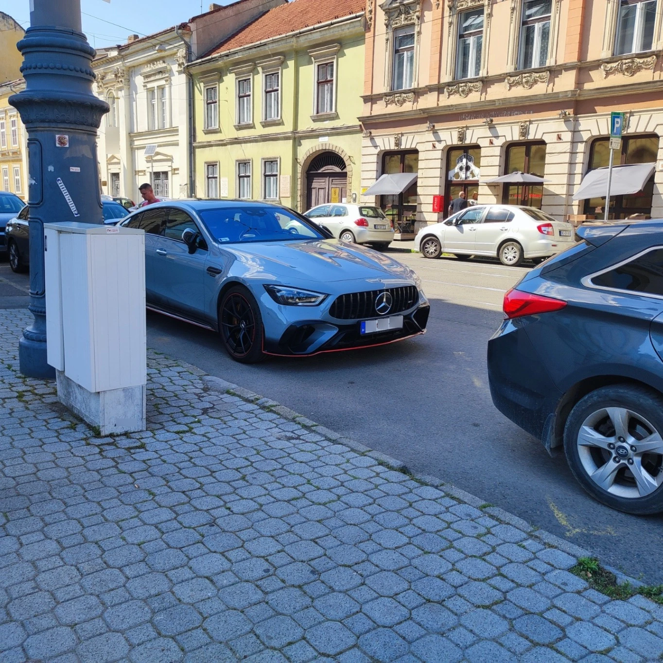 Mercedes-AMG GT 63 S X290 spotted in Miskolc, Hungary