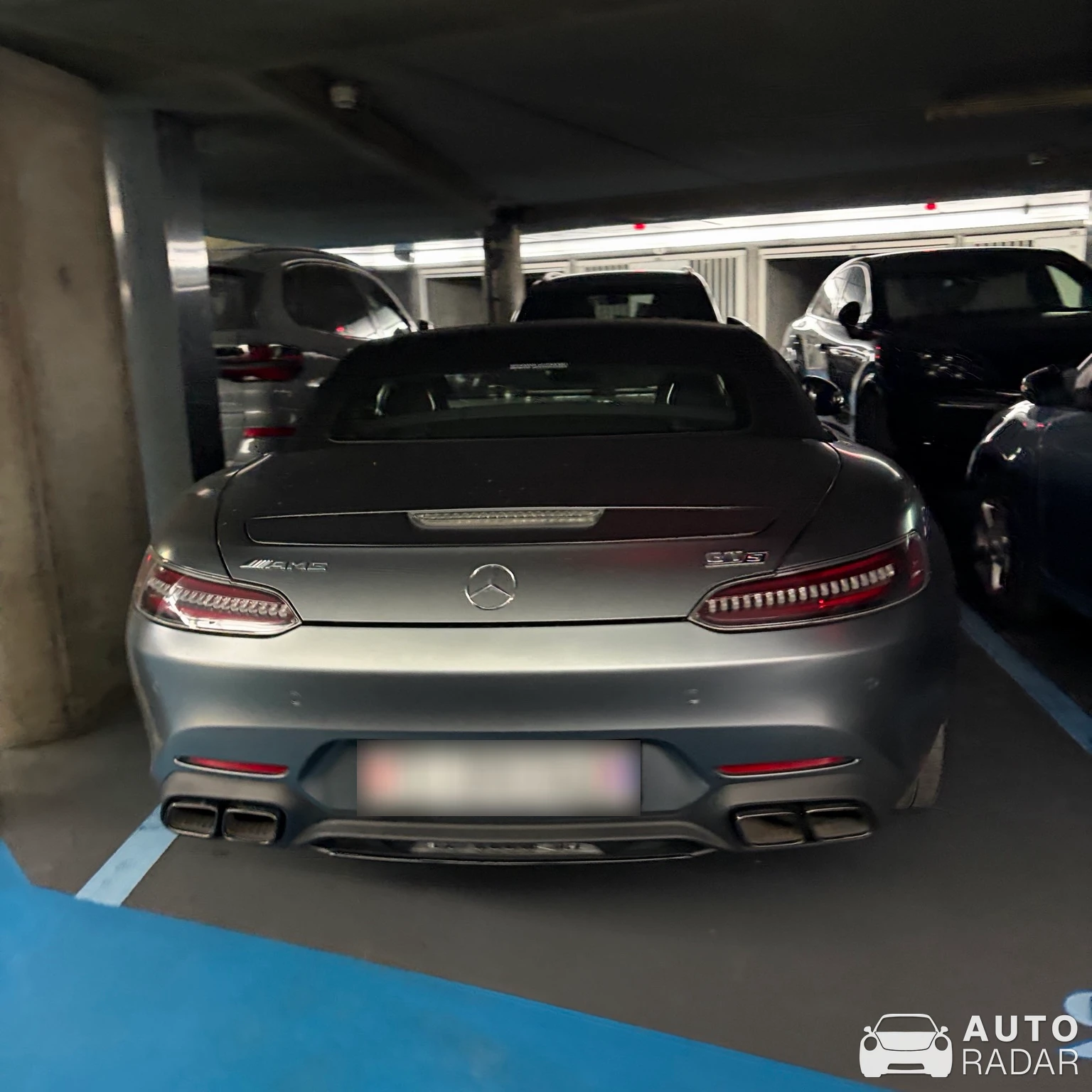Mercedes-AMG GT S Roadster R190 spotted in Saint-Tropez