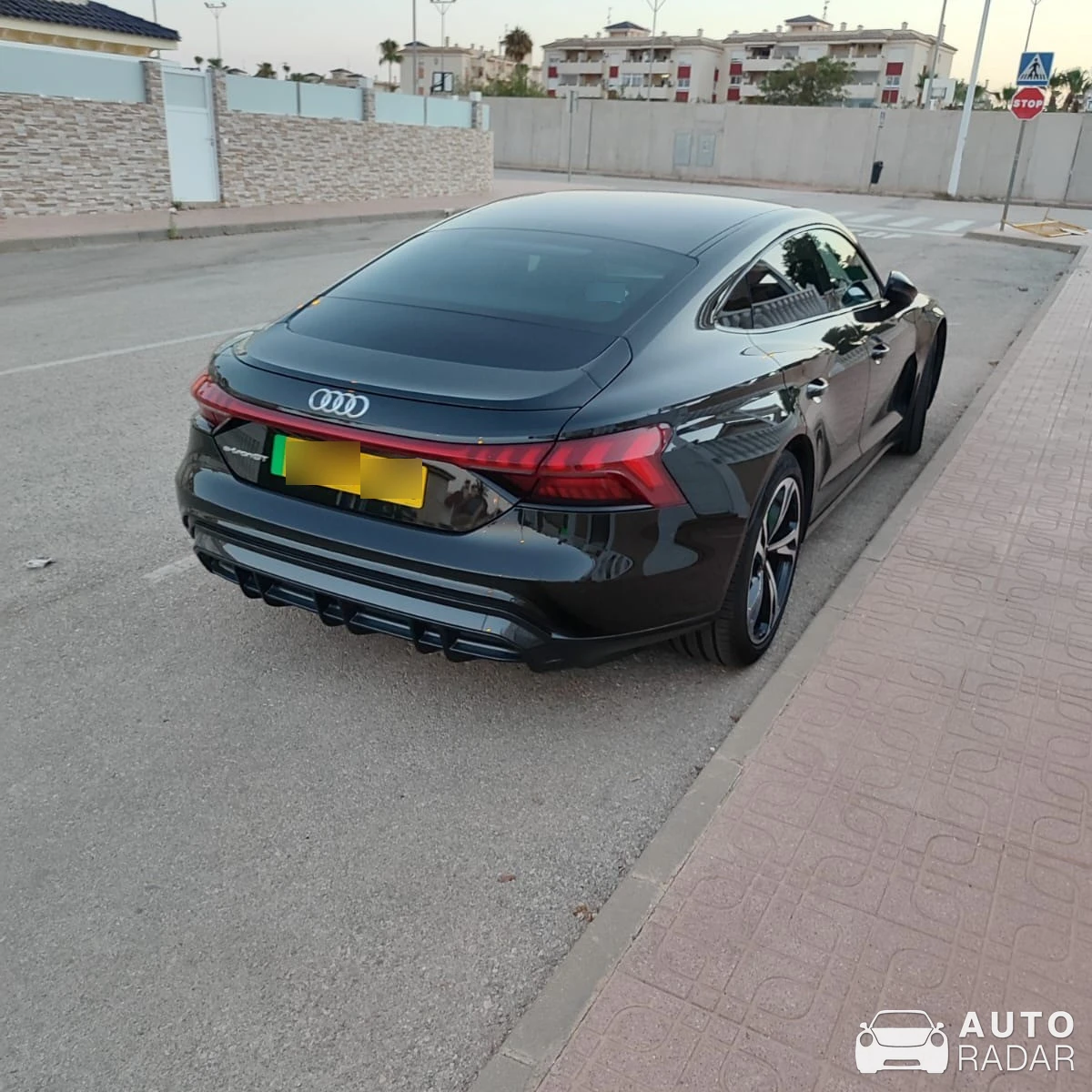 Audi RS E-Tron GT spotted in Alicante, Spain