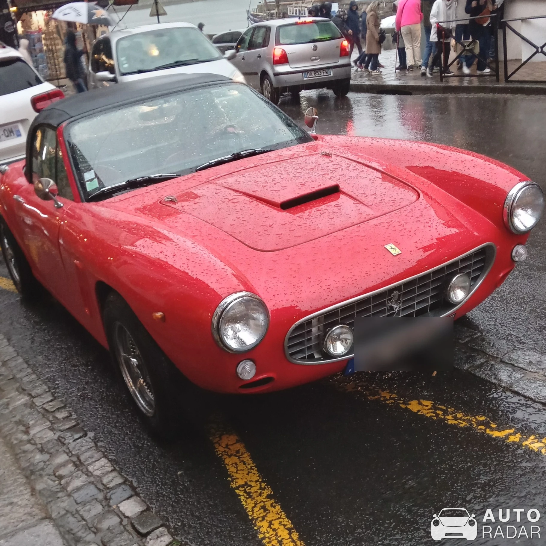 Ferrari 250 GT Berlinetta Lusso spotted in Honfleur, France