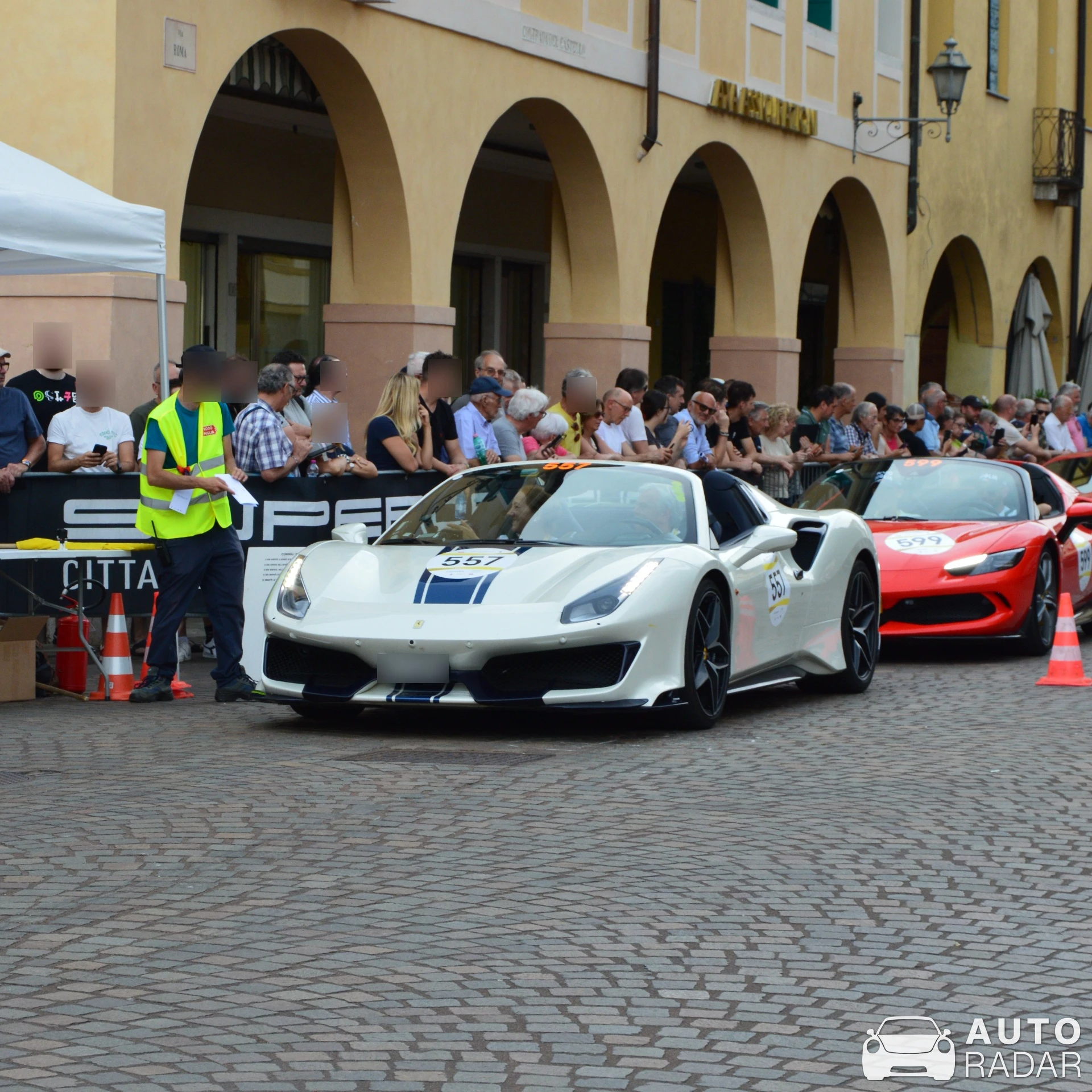 Ferrari 488 Pista Spider spotted in Campo San Martino