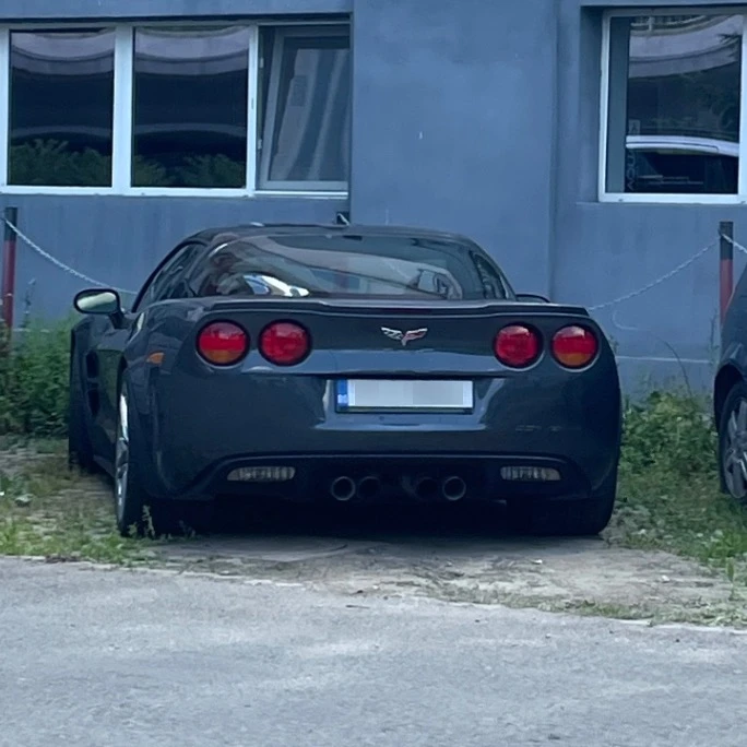 Chevrolet Corvette C6 spotted in București, România