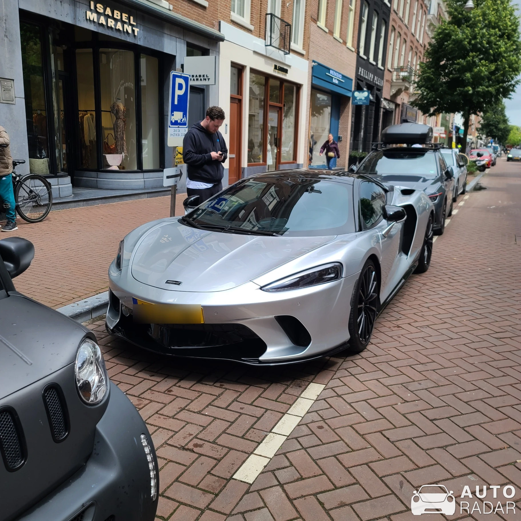 McLaren GT spotted in Amsterdam, Netherlands