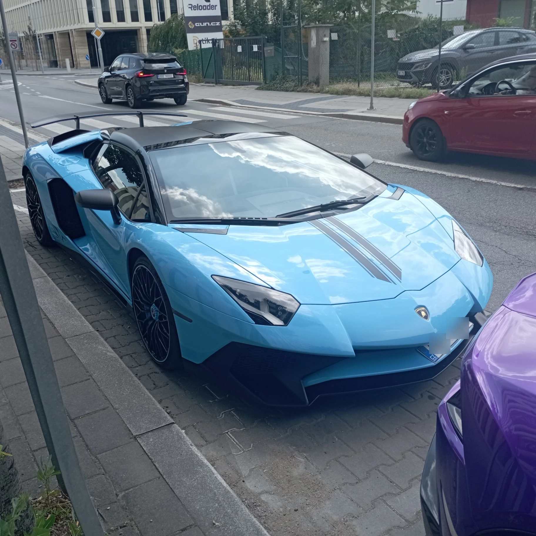 Lamborghini Aventador LP750-4 SuperVeloce Roadster spotted in Brno-střed, Czechia