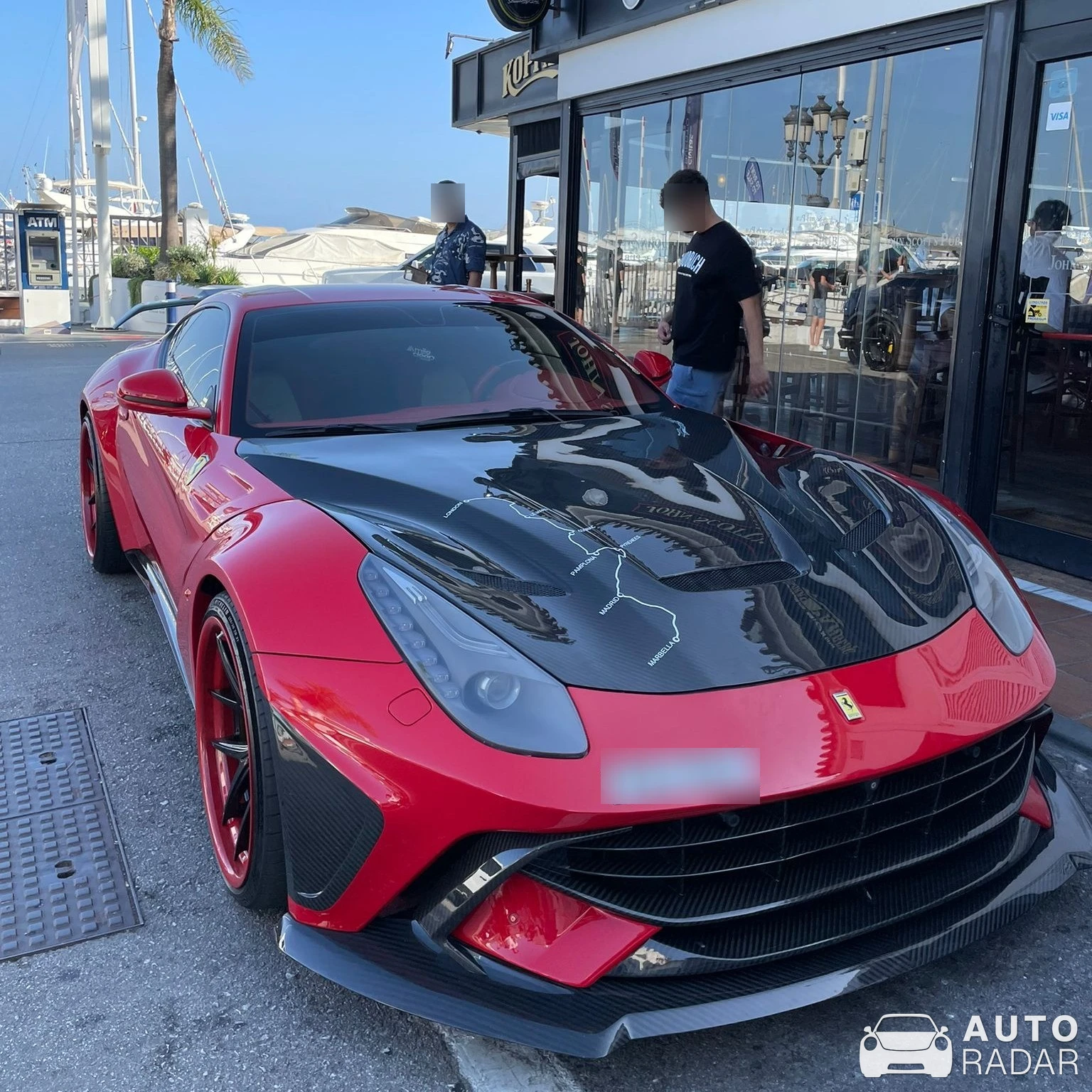 Ferrari F12berlinetta spotted in Marbella, Spain