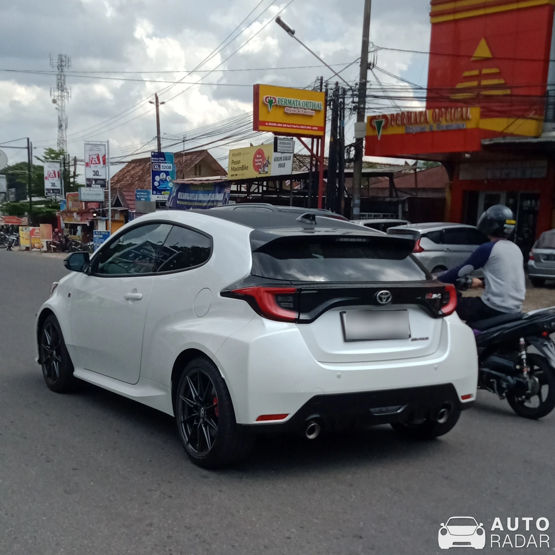 Toyota GR Yaris spotted in Jambi, Indonesia