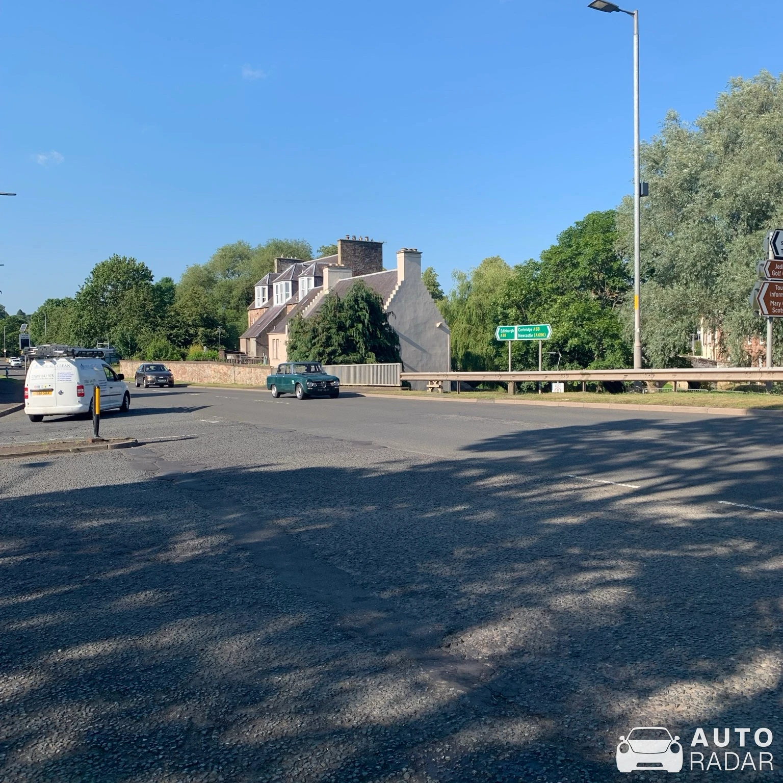 Alfa Romeo Giulia Sprint GT spotted in Jedburgh