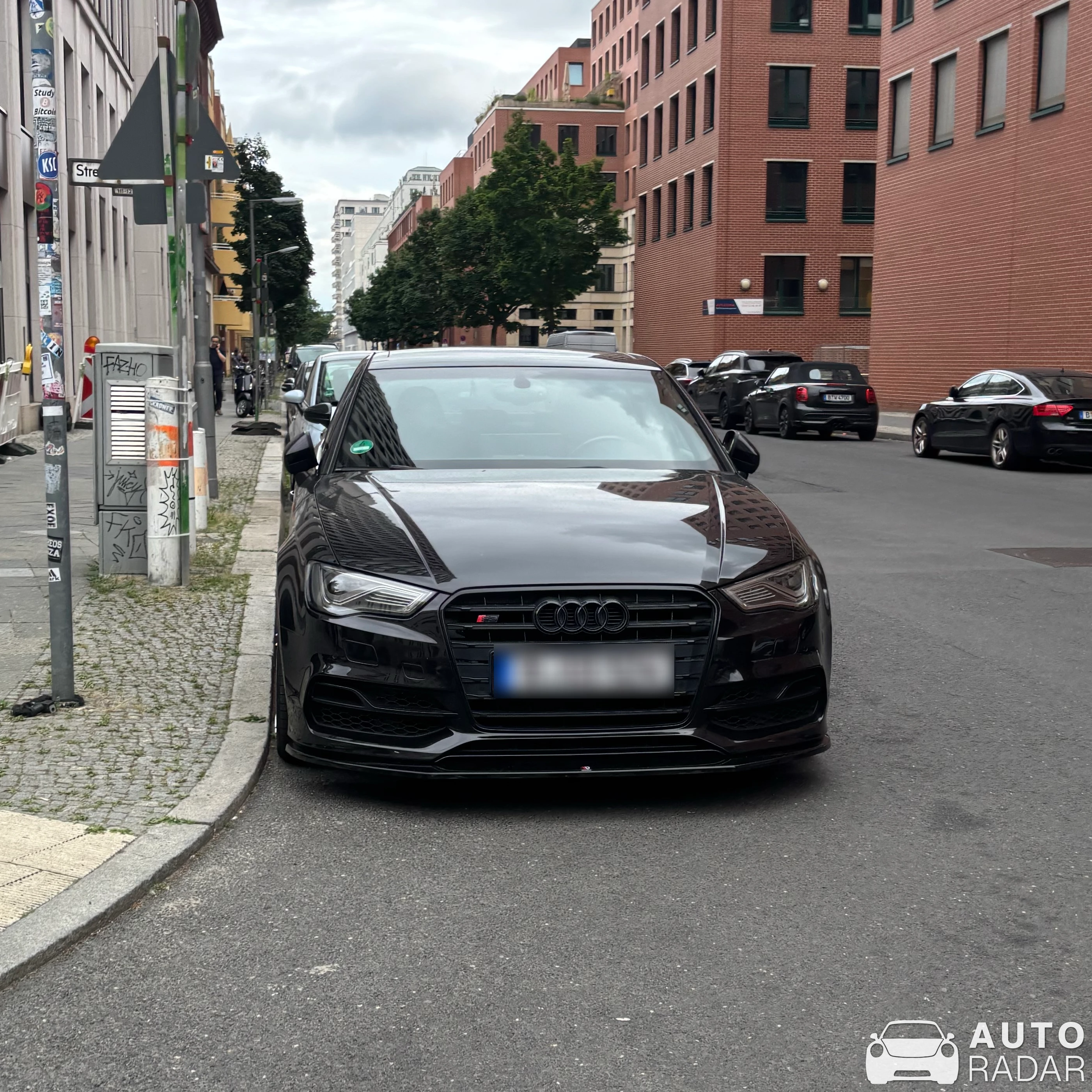 Audi S3 8V spotted in Berliini