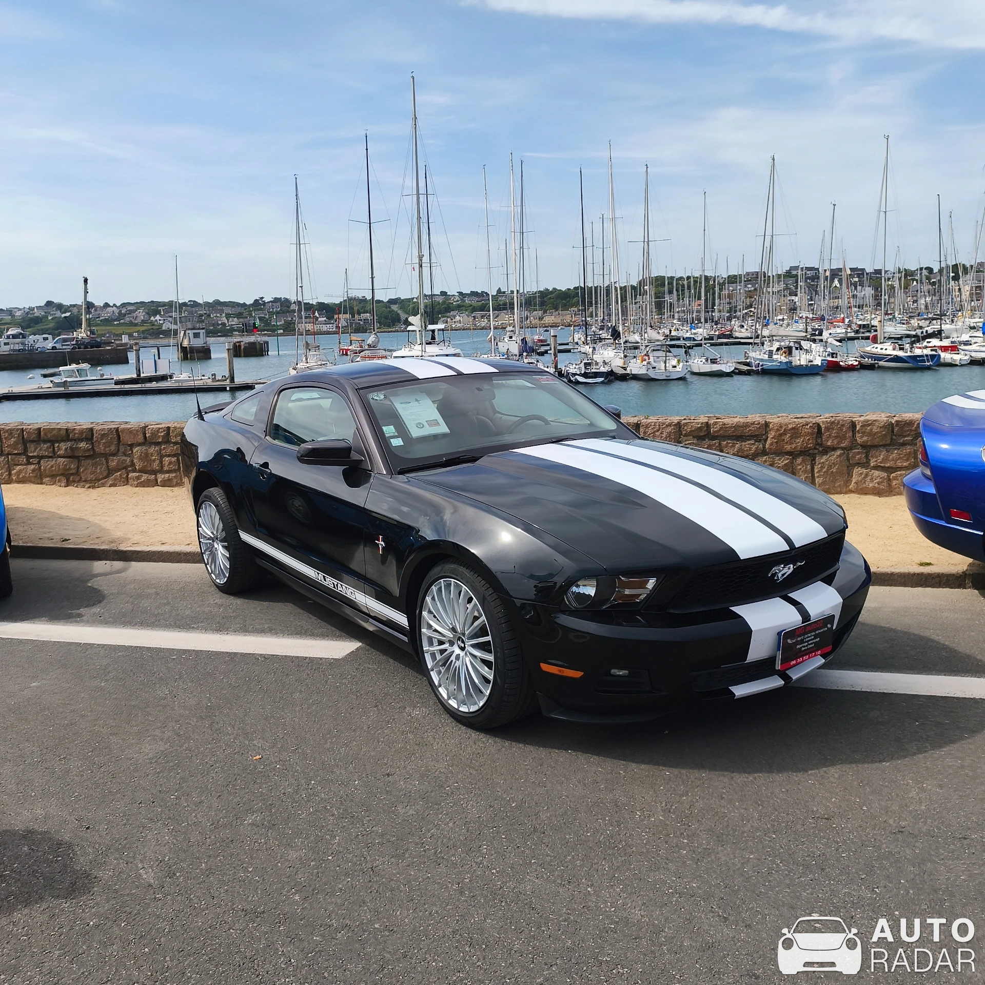 Ford Mustang GT 2010 spotted in Perros-Guirec