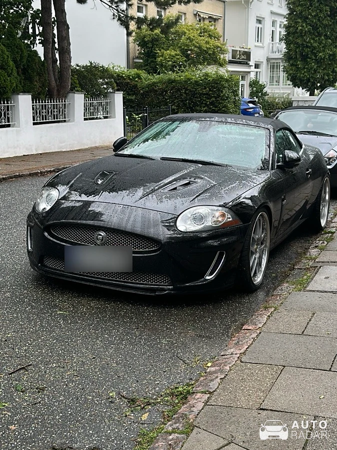 Jaguar XKR Convertible spotted in Hamburg