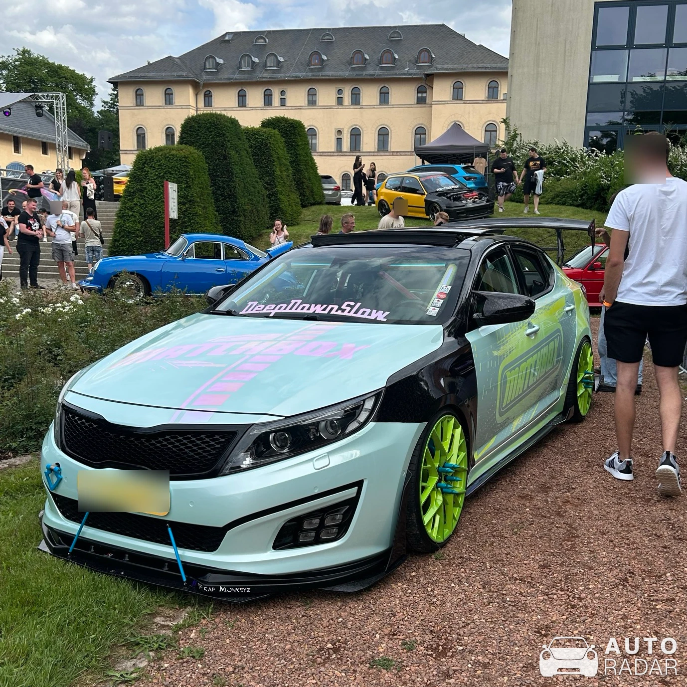 Kia Optima spotted in Lichtenstein/Sachsen