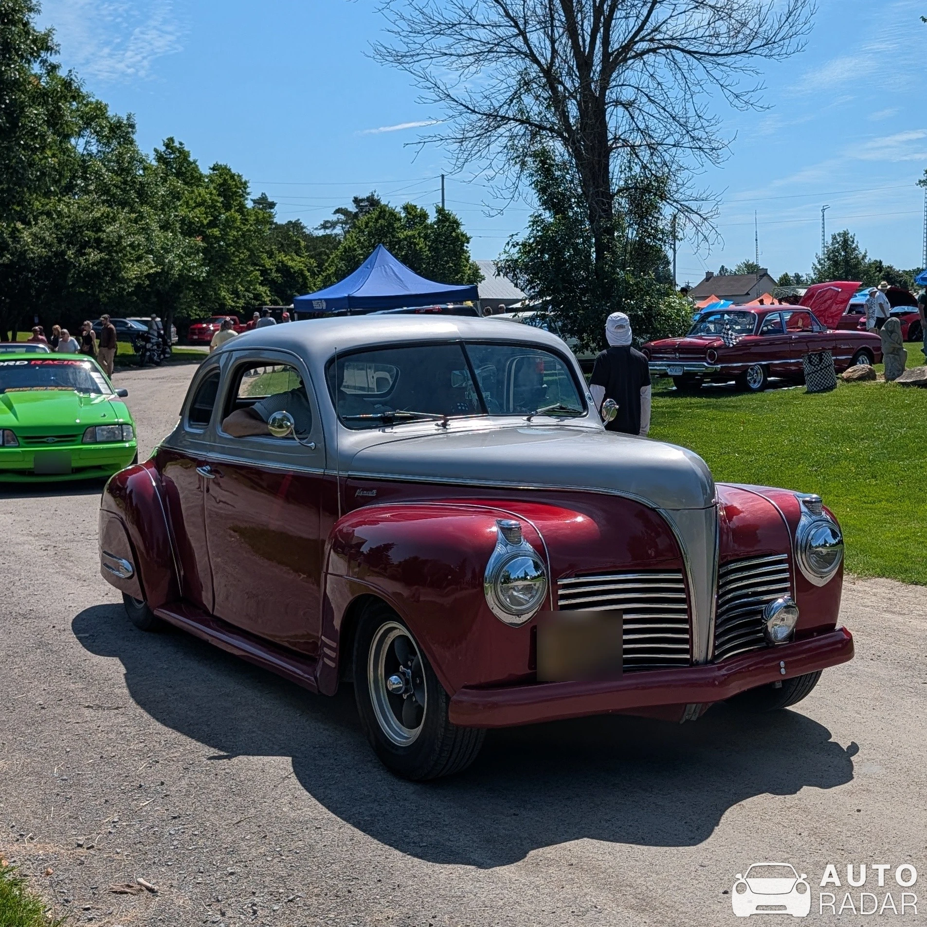 Plymouth De Luxe spotted in Merrickville
