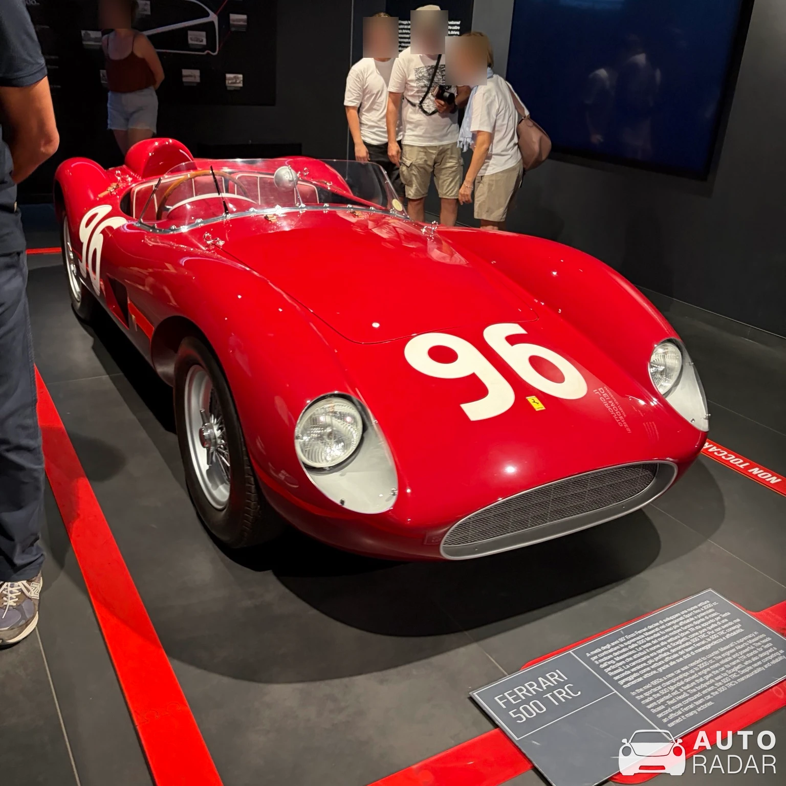 Ferrari 512 spotted in Maranello