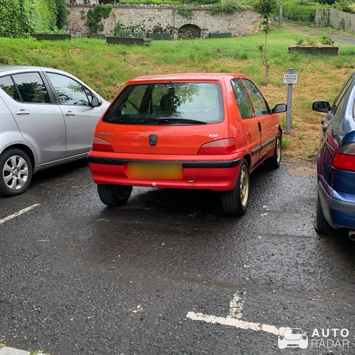 Peugeot 106 spotted in Jedburgh