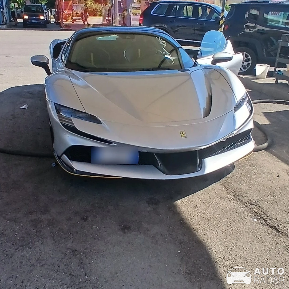 Ferrari SF90 Spider spotted in Foresto Sparso