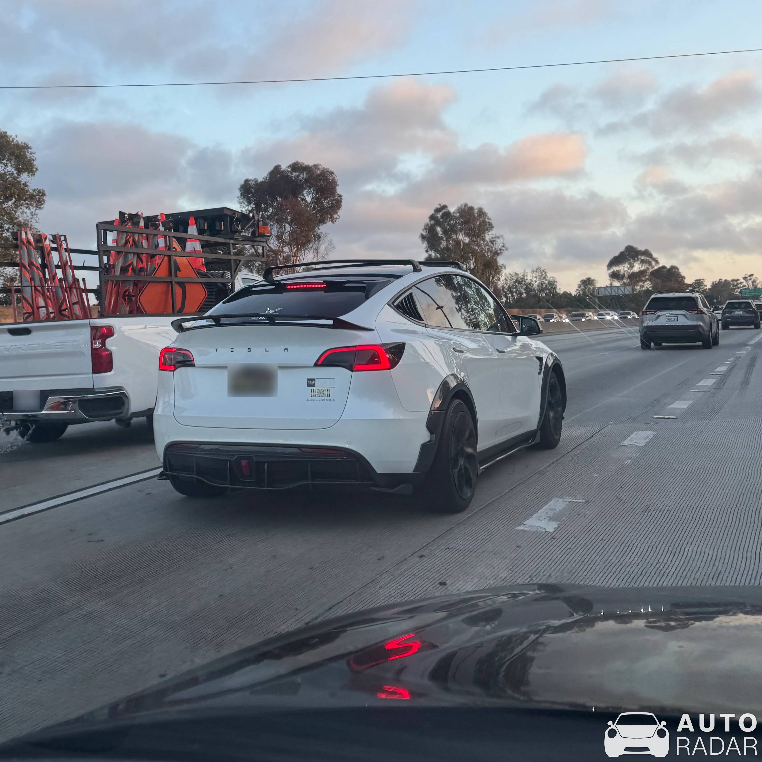 Tesla Model Y spotted in Los Angeles