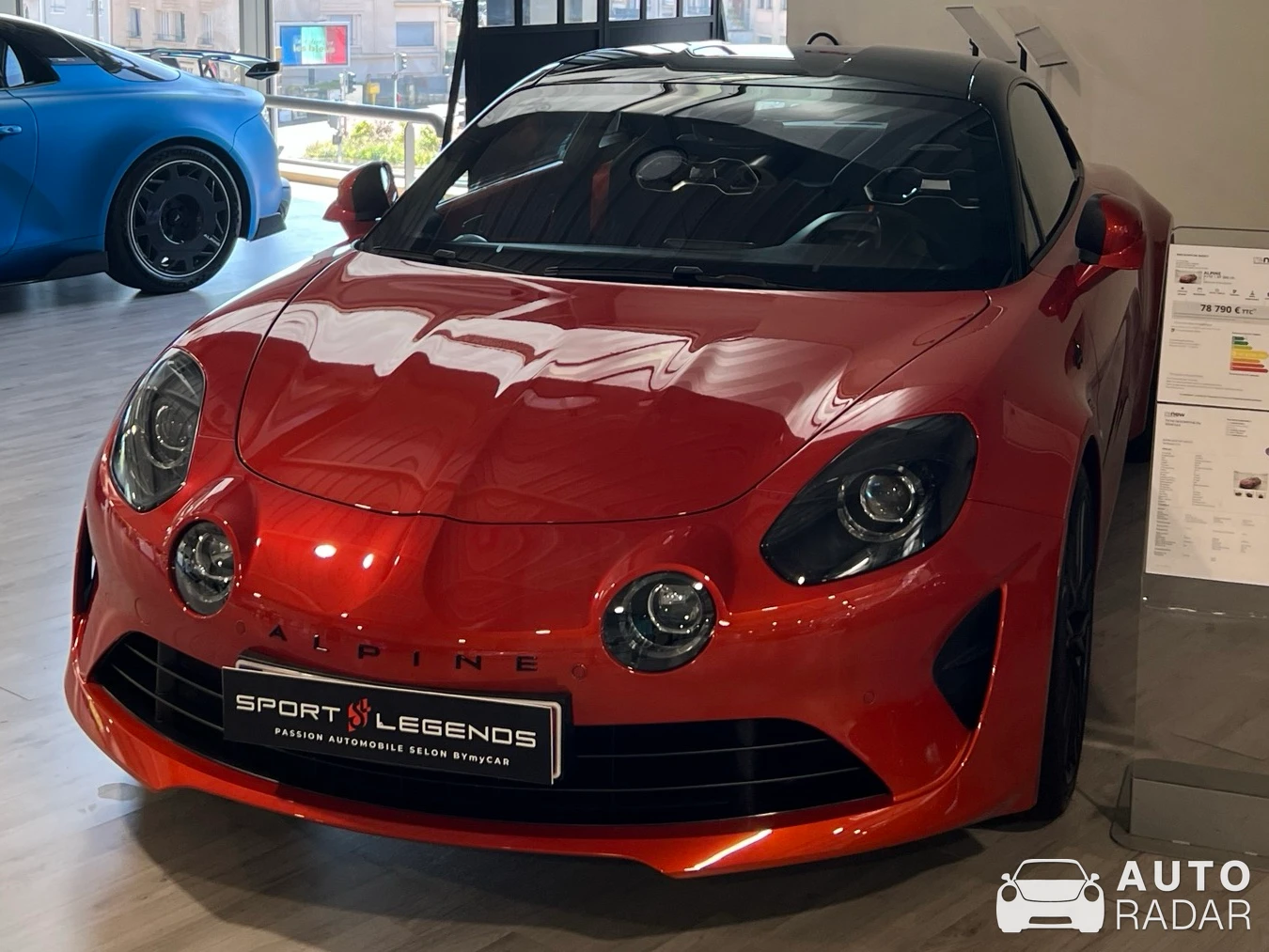 Alpine A110 S spotted in Laxou