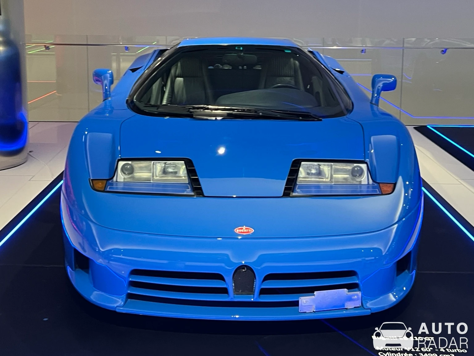 Bugatti EB110 spotted in Beausoleil