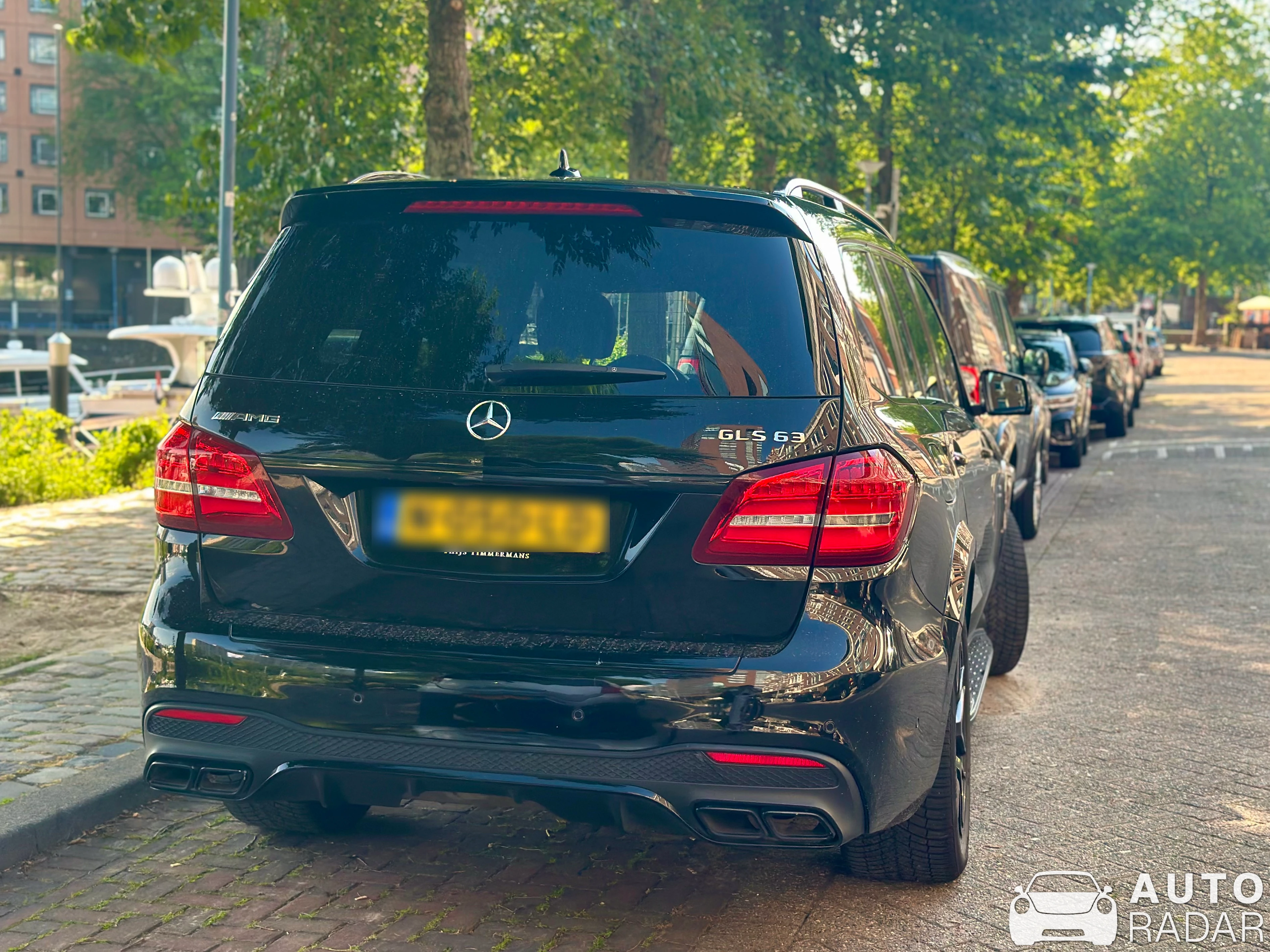 Mercedes-AMG GLS 63 X166 spotted in Rotterdam