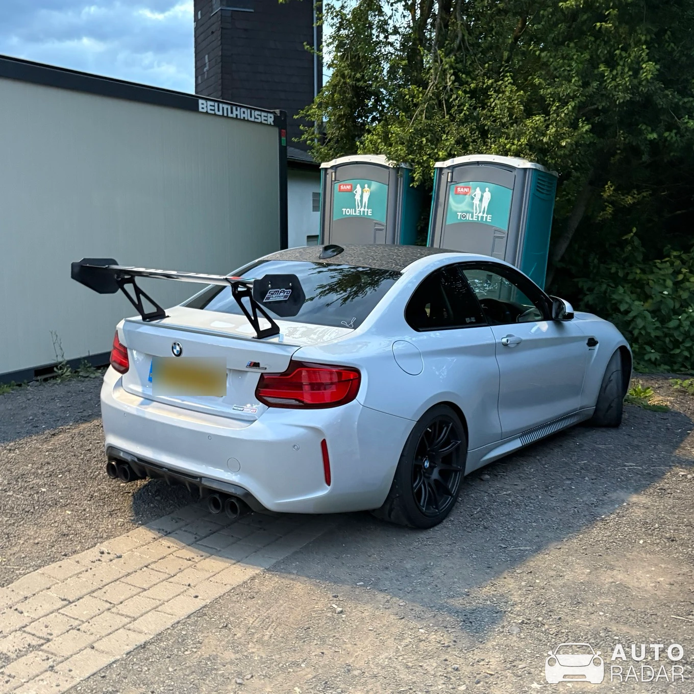 BMW M2 F87 Coupé Competition spotted in Nürburg