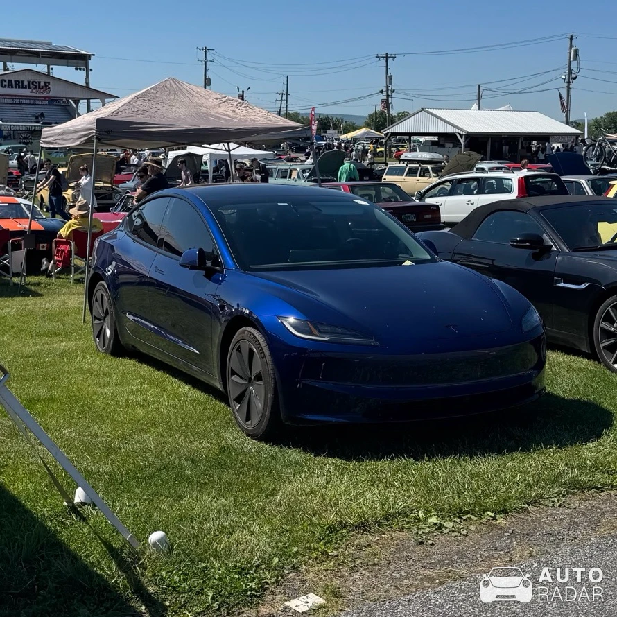 Tesla Model 3 spotted in Carlisle