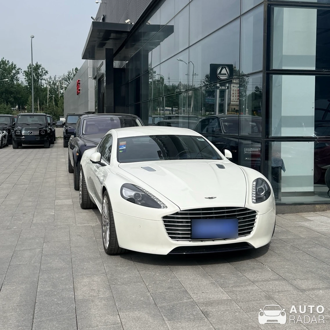 Aston Martin Rapide S spotted in Beijing