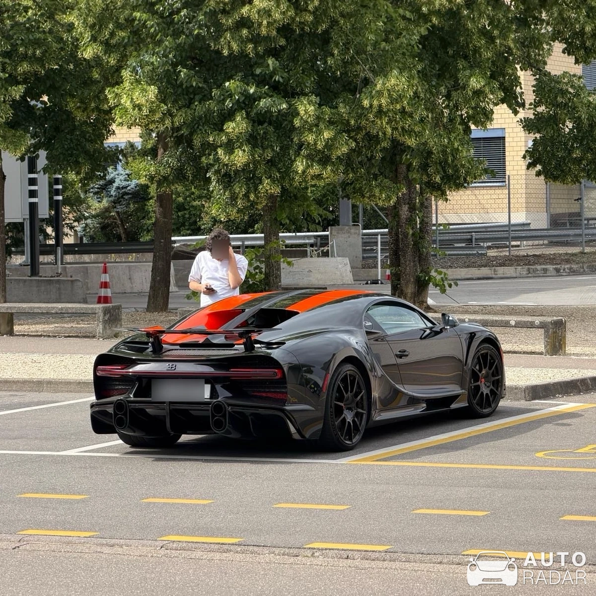 Bugatti Chiron Pur Sport spotted in Schaffhausen