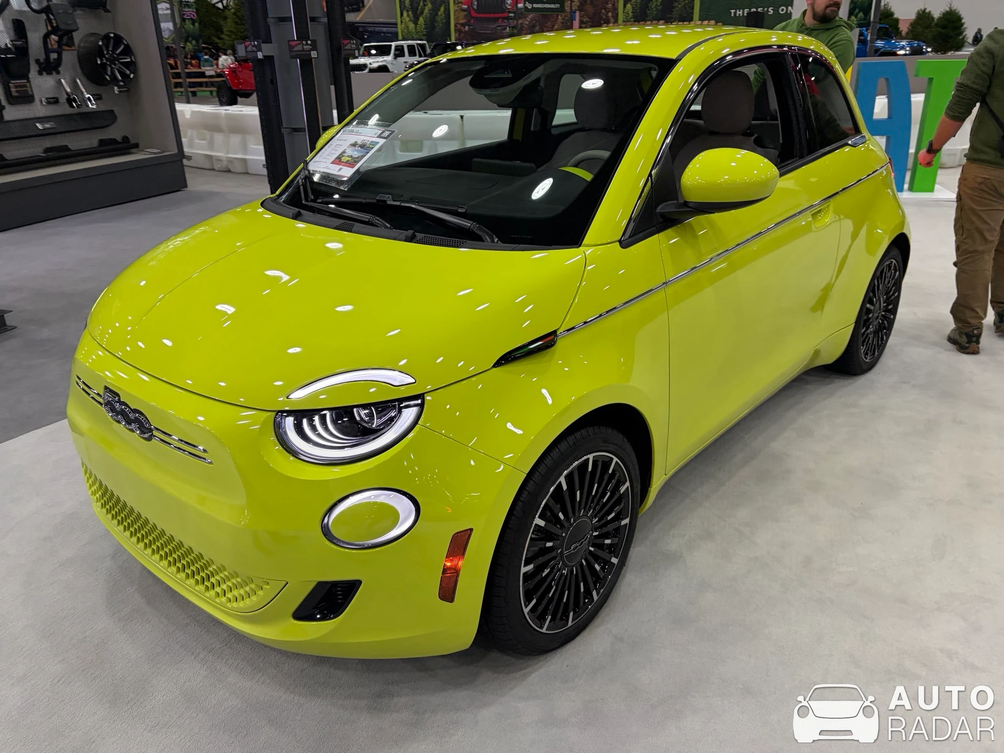 Fiat 500e spotted in Dearborn