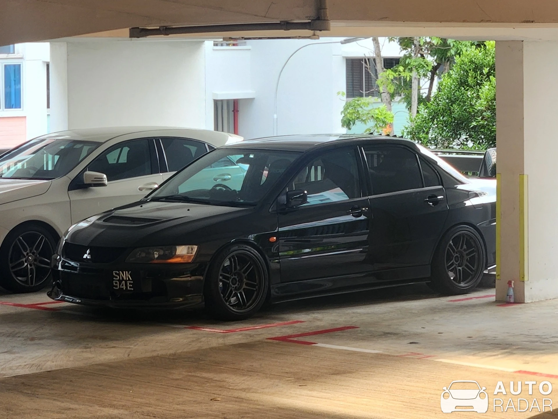 Mitsubishi Lancer Evolution IX MR spotted in Singapore