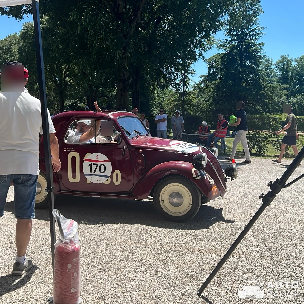 Fiat 500 Topolino spotted in Mantova