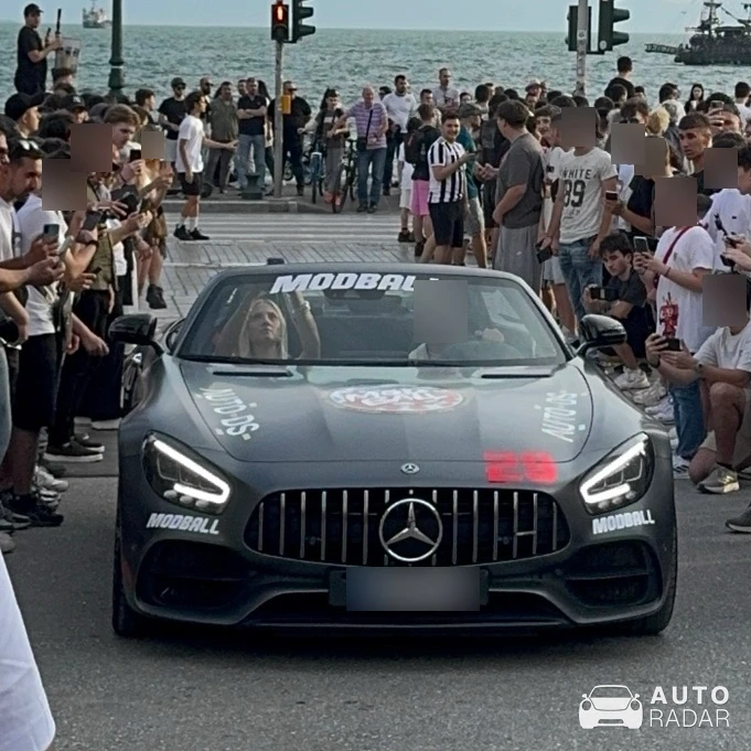 Mercedes-AMG GT C Roadster R190 2019 spotted in Thessaloniki