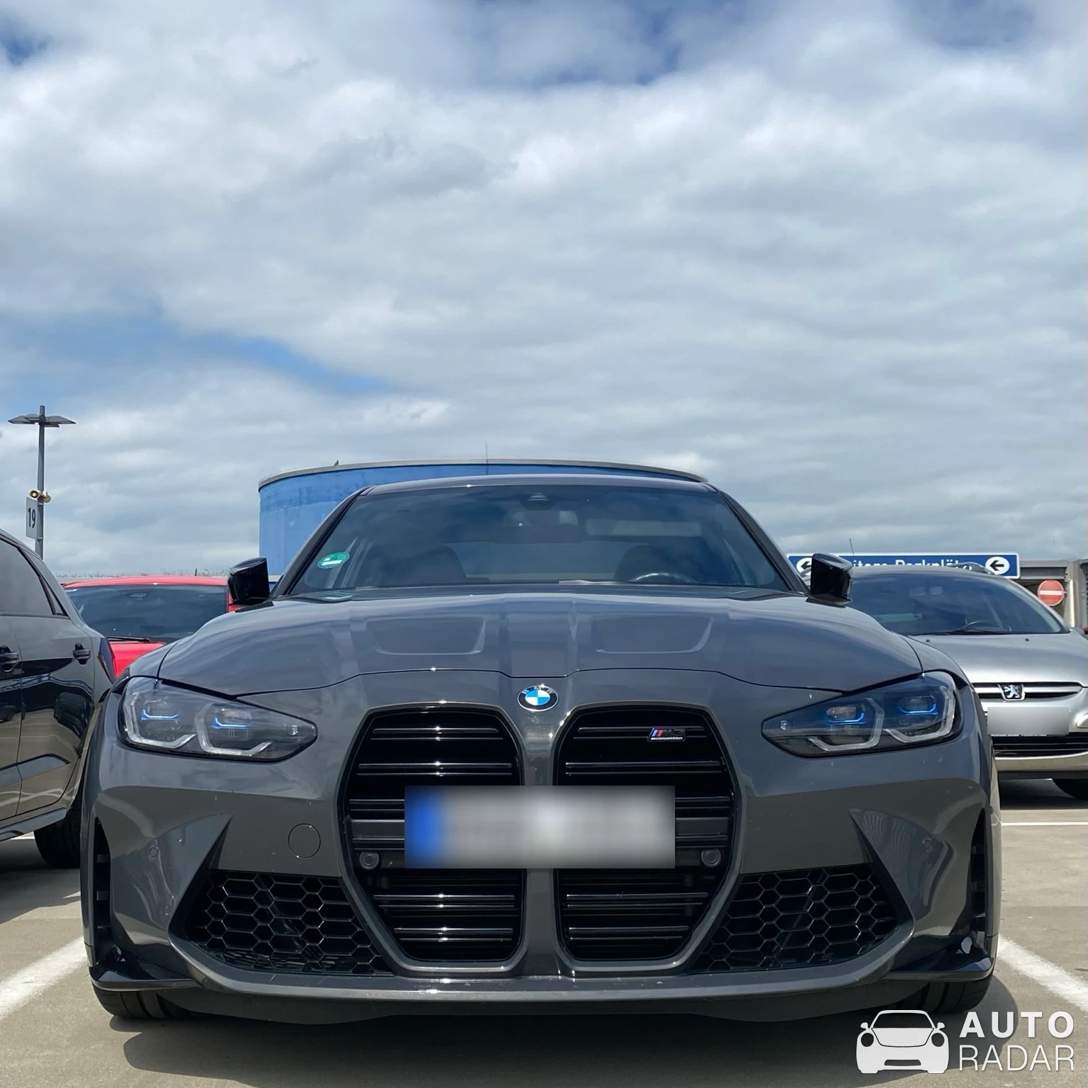 BMW M3 G80 Sedan Competition spotted in Dresden