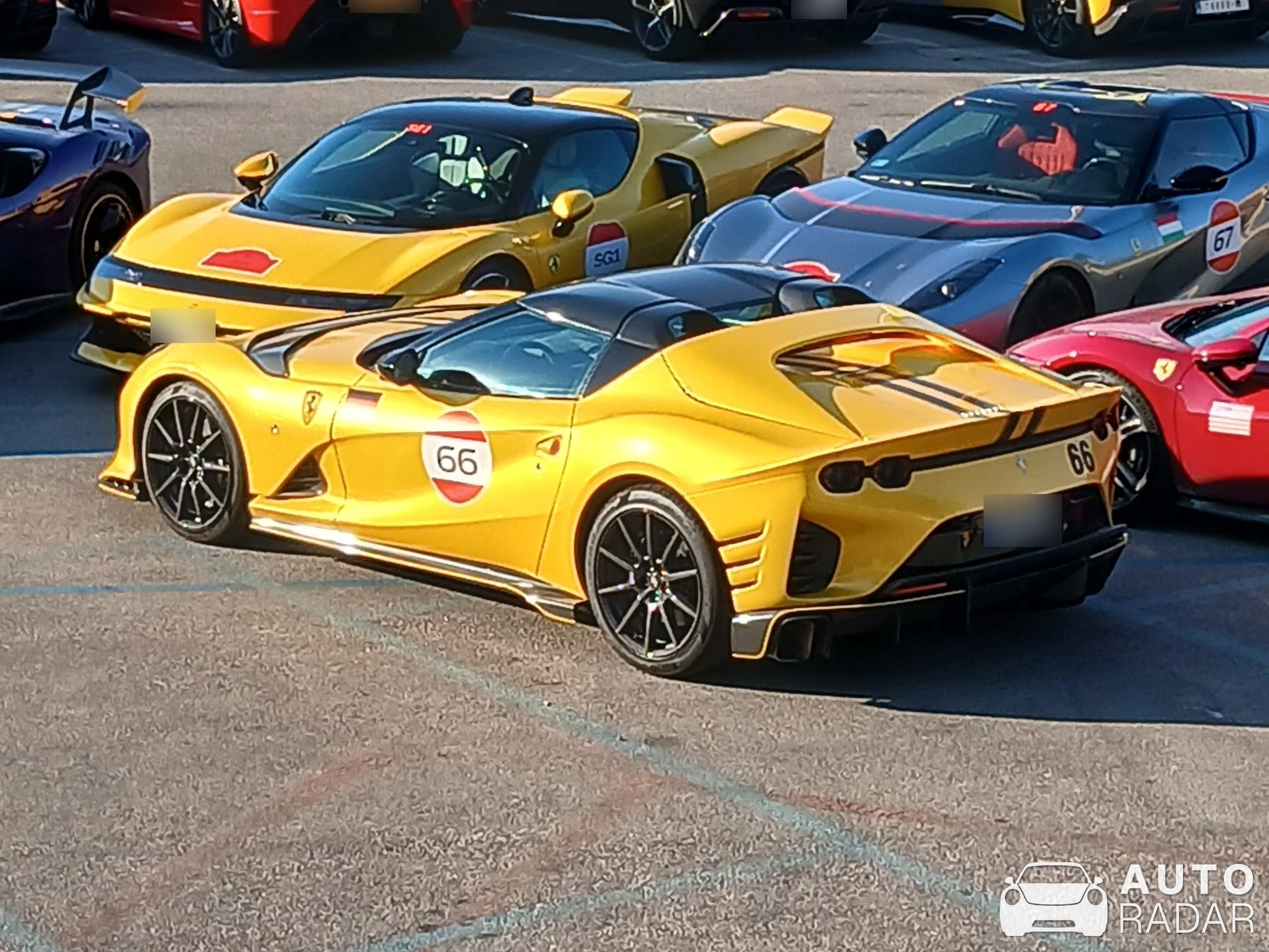 Ferrari 812 Competizione A spotted in Pireas